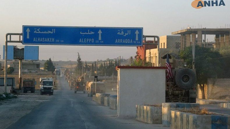 Tropas EEUU en Siria se retiran de la frontera con Turquía