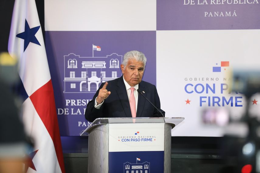 Conferencia de prensa del Presidente Mulino