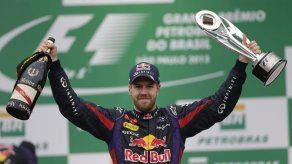 El piloto alemán Sebastian Vettel espera su primer hijo
