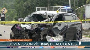 Los jóvenes encabezan la lista de accidentes de tránsito en Panamá