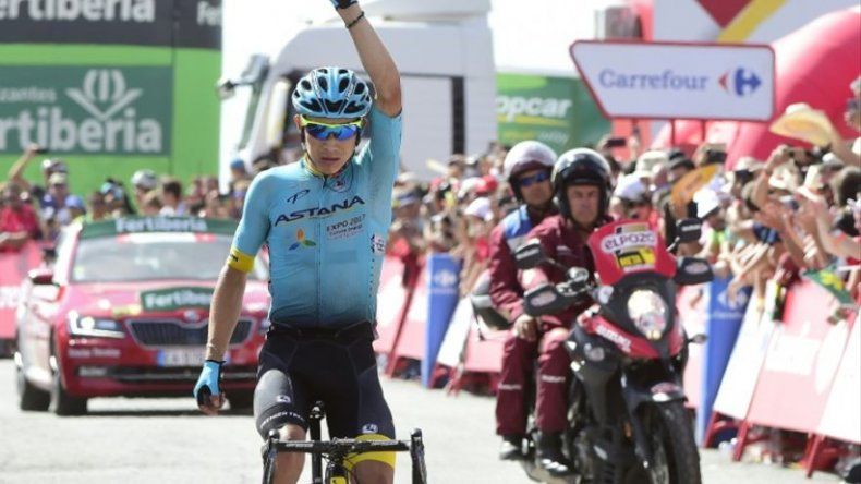 Colombiano López gana la etapa 15 de la Vuelta