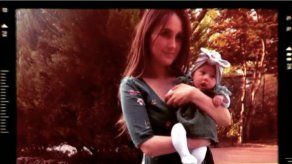 Dulce María presenta a su bebé con motivo del Día Internacional de la Mujer