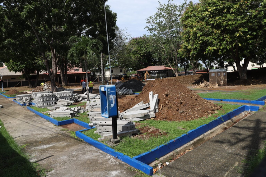 Parque Heliodoro Patiño registra avances