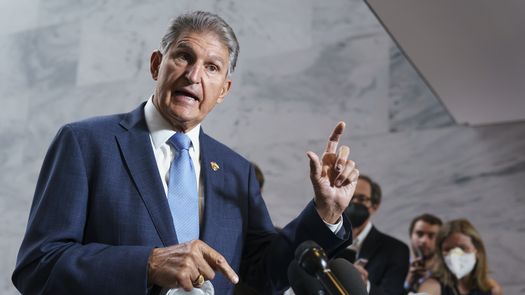 El senador estadounidense, Joe Manchin.