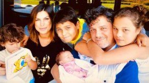 Raquel Perera vuelve a posar con todos los hijos de Alejandro Sanz