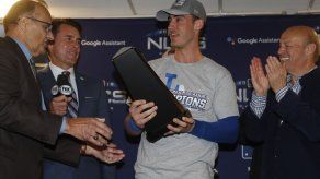 Bellinger el JMV de Serie de Campeonato de la Nacional.