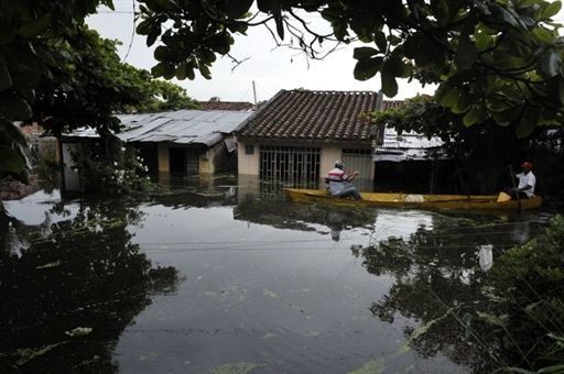 Inundaciones en Venezuela y Colombia