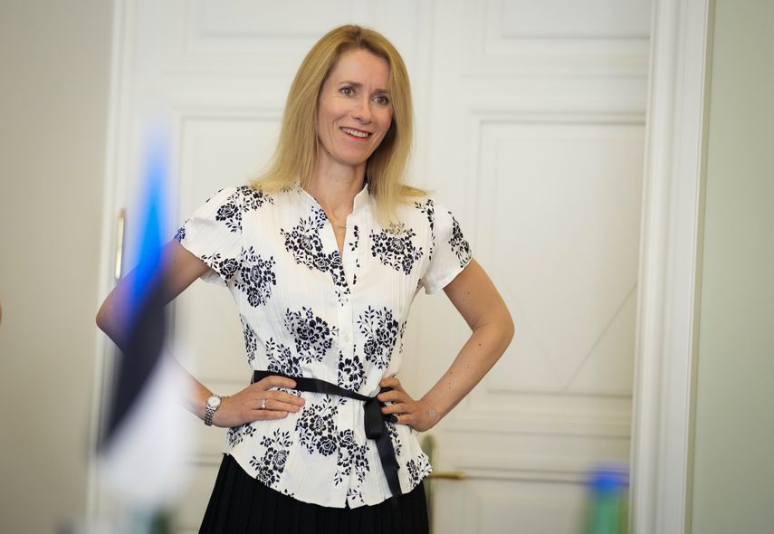 La primera ministra de Estonia