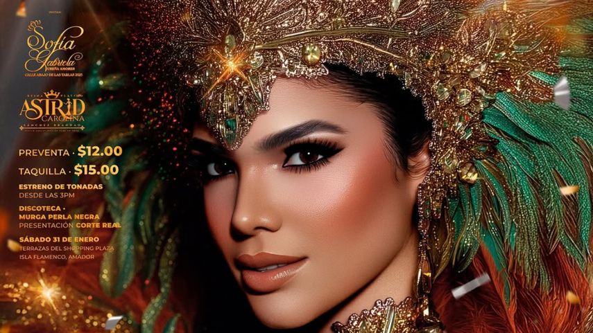 S.M. Astrid Carolina Sánchez Brandao, Calle Abajo de Las Tablas 2026. S.M. Astrid Carolina Sánchez Brandao, Calle Abajo de Las Tablas 2026.