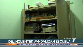 Vandalizan y hurtan en escuela Carmen Solé Bosh