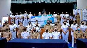 Estudiantes que realizarán pasantía en Italia.