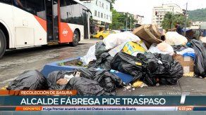 Alcalde Fábrega pide traspaso de la recolección de la basura al Municipio de Panamá
