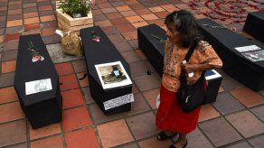 Los restos de 9.000 víctimas de exparamilitares hallados en Colombia