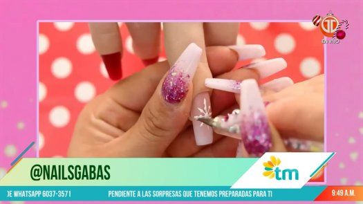 Tendencia en uñas para la Navidad
