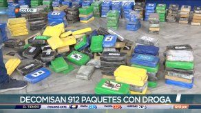 Incautan más de 900 paquetes de supuesta sustancia ilícita en un contenedor en Colón
