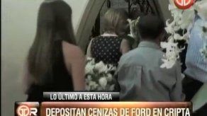 Cenizas de Guillermo Ford reposan en la Iglesia del Carmen