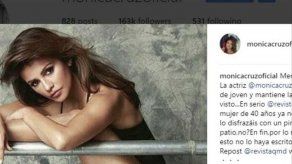 Mónica Cruz carga contra una revista por sugerir que ya no es joven