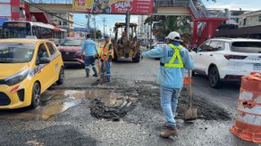 Imagen ilustrativa / trabajos del IDAAN en la ciudad de Panamá.&nbsp;