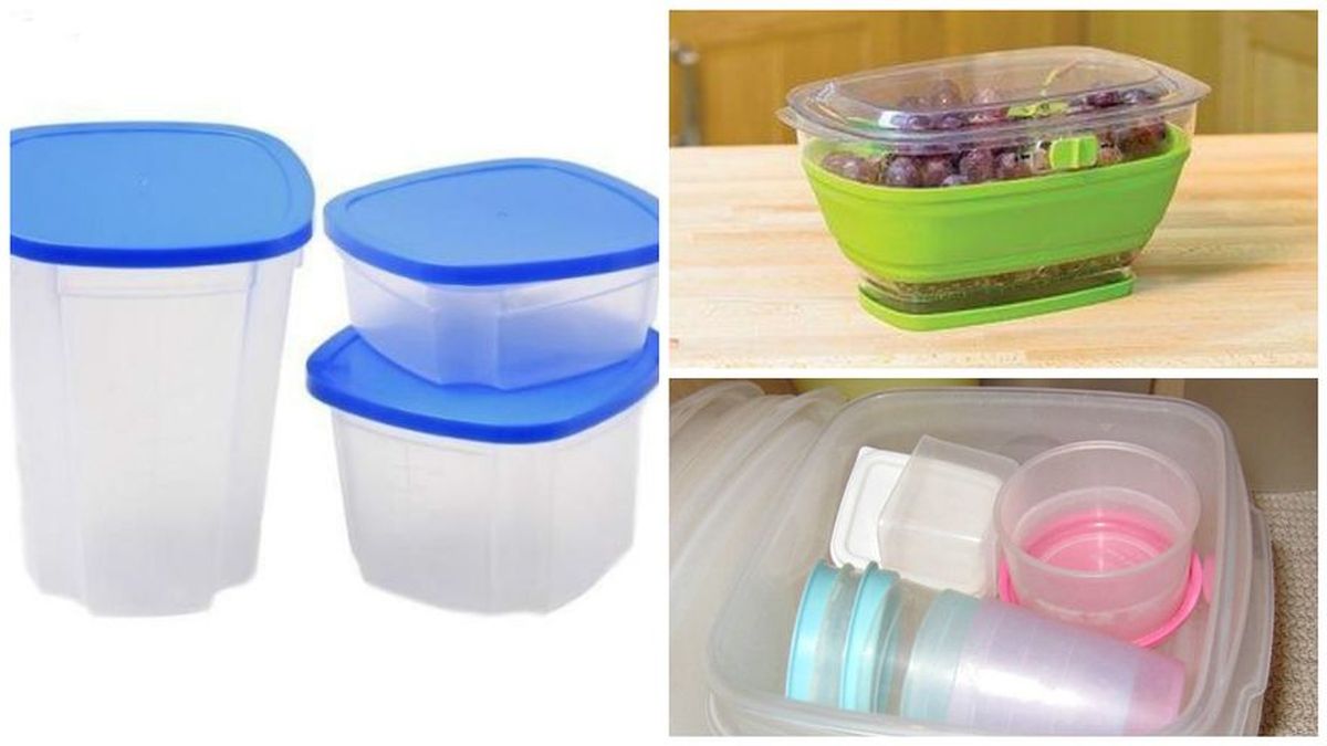 para envases plásticos en tu cocina