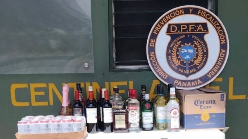 Aduanas retiene licor sin respaldo legal en Bocas del Toro y Colón.
