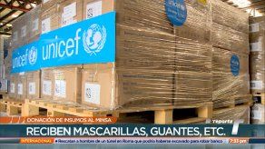 Unicef dona a Panamá suministros de protección para personal de salud