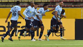 Ismael Díaz anota en el partido de vuelta de la Copa Libertadores