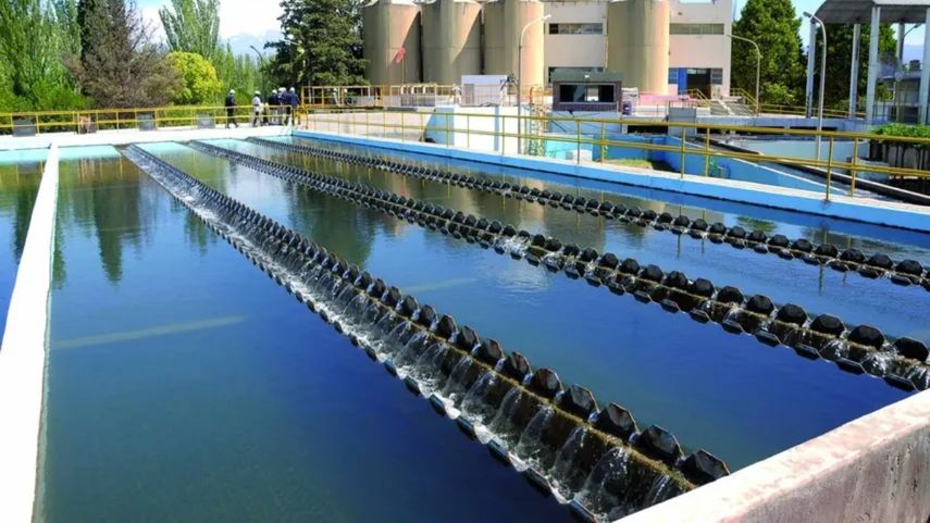 ACP inicia mantenimiento d ela planta potabilizadora de Mendoza