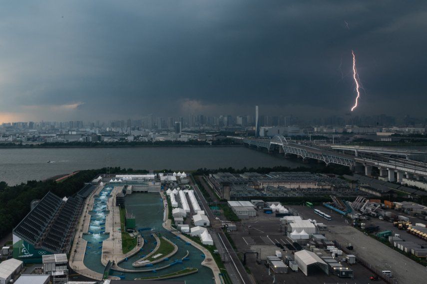 En Tokio 2020 se alteró el calendario por tormenta