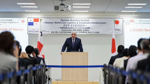 Presidente Mulino presenta en Japón 