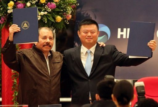 Ortega firma concesión de Canal de Nicaragua con empresa china