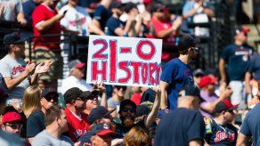 Indios fijan récord de la Americana con 21 triunfos al hilo