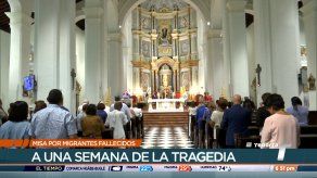 Realizan misa en memoria de las víctimas del trágico accidente en Gualaca