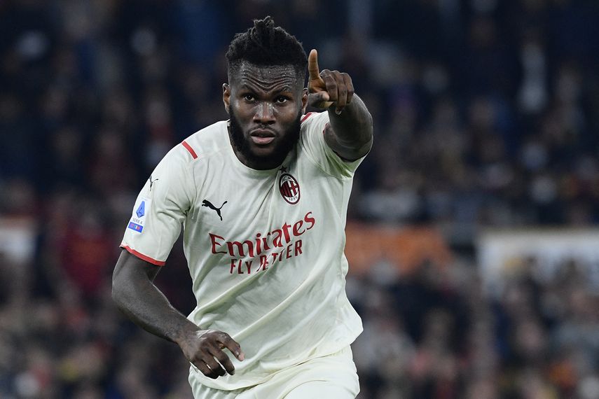 El mediocampista Franck Kessié se despide del AC Milan