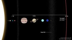 Hallan planeta enano mucho más allá de Plutón