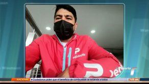 Conductores de PedidosYa manifiestan su inconformidad con la empresa