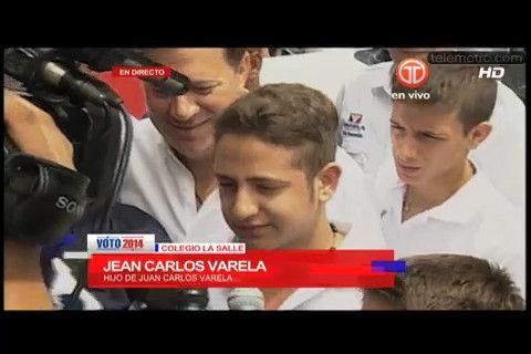 Gian Carlos Varela participa por 1era vez de primarias panameñistas
