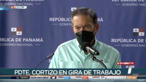 Presidente Cortizo realiza gira de trabajo en Colón