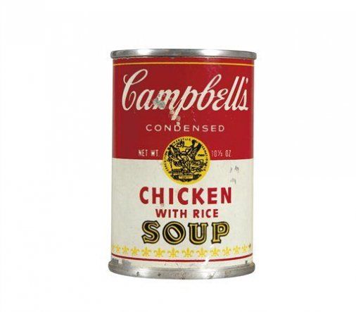 Subastan obras de Warhol en internet