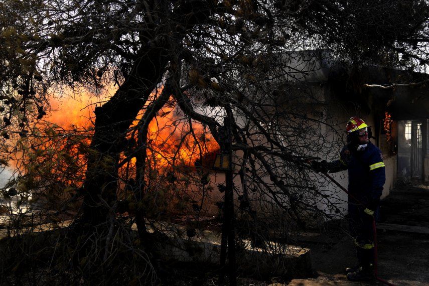 Este mes comenzó con la ola de calor más grave en Grecia en unas tres décadas.