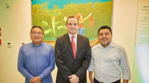 Los asistentes tuvieron la oportunidad de disfrutar de la presentación de la obra “Guna para el Mundo”.