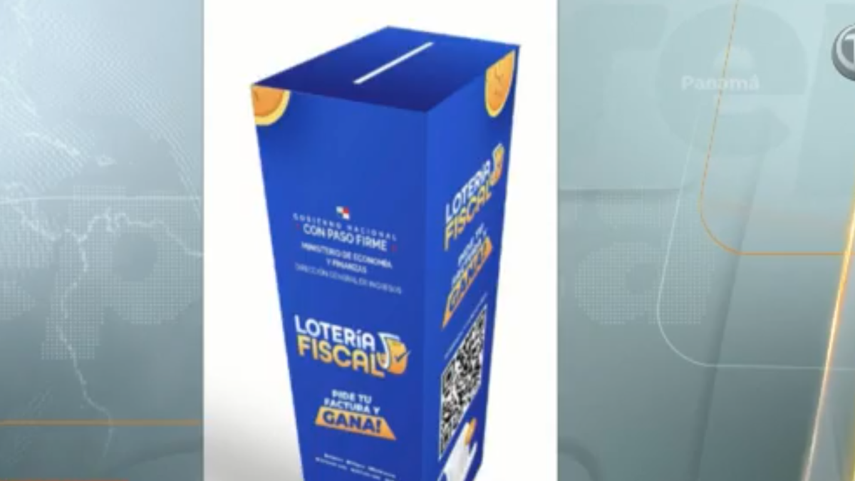 Urna de la Lotería Fiscal de Panamá.