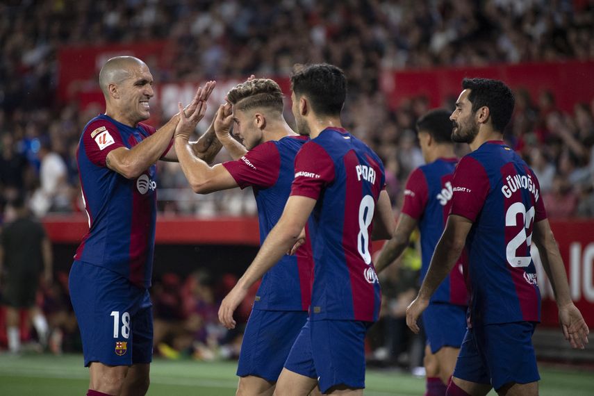El FC Barcelona superó al Sevilla en el cierre de LaLiga