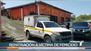 Repatriarán a víctima de femicidio