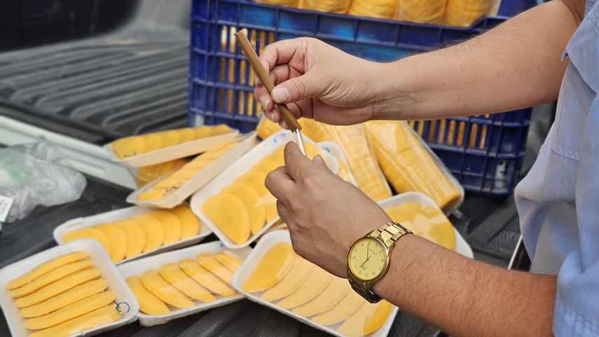 Decomiso de tortillas y empanadas Decomiso de tortillas y empanadas