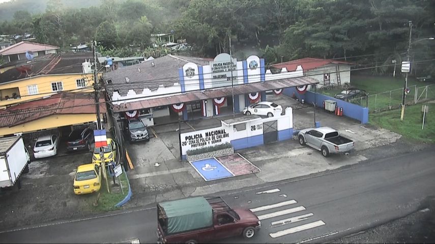 El lugar del tiroteo se econtraba cerca de la estación policial de Chiriquí.