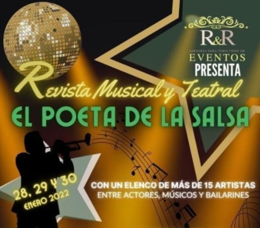 Espectáculo El Poeta de la Salsa desde el 28 de enero en el Teatro La Estación