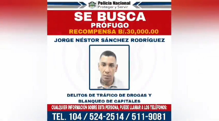 Recompensa de B/. 30