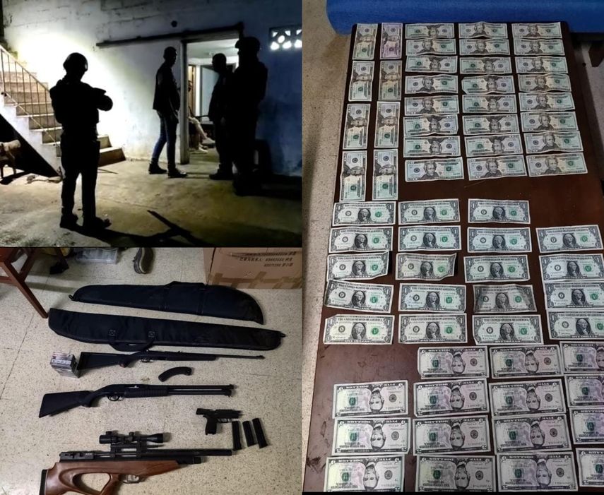 Durante el operativo