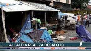 Municipio de La Chorrera desaloja a vendedores ubicados en la vía pública.