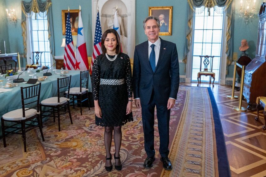 La Canciller de Panamá